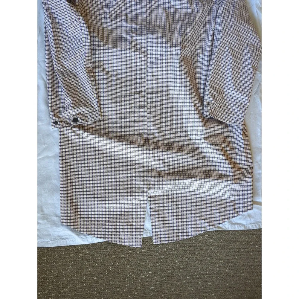 Moke Apparel Ultra‎ Lightweight Debbie Raincoat Houndstooth Purple White Gold
